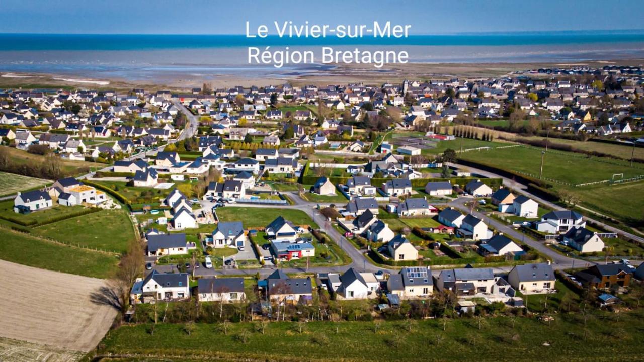 Magnifique Appartement Pres De La Mer Et Du Mt St Michel En Bretagne Le Vivier-sur-Mer Exterior foto